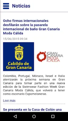 Cabildo de Gran Canaria android App screenshot 1