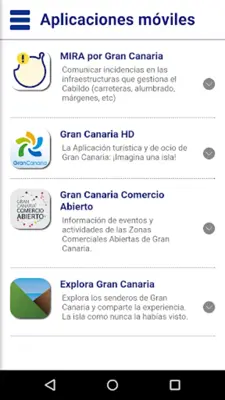 Cabildo de Gran Canaria android App screenshot 3