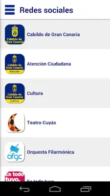 Cabildo de Gran Canaria android App screenshot 5