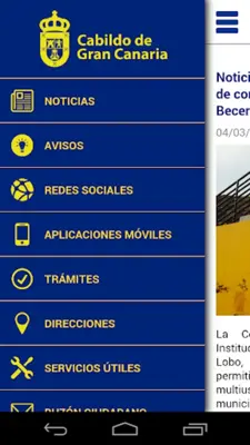 Cabildo de Gran Canaria android App screenshot 7